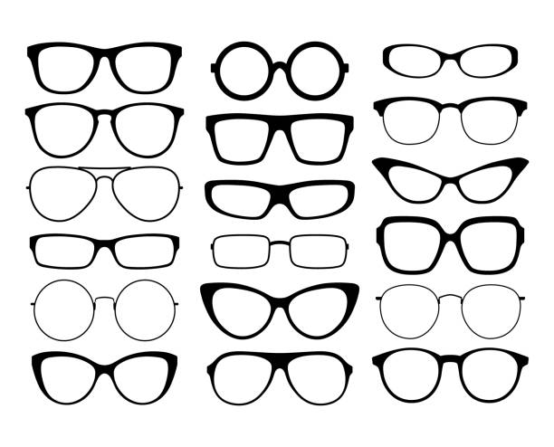 Modern eyeglasses for prescription in assorted frame styles